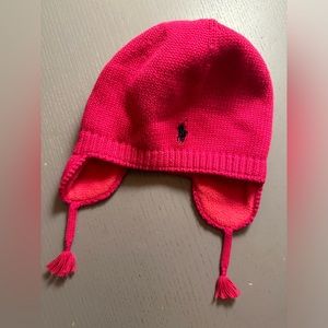 Ralph Lauren hat for girls (9-24 months)